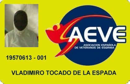 Carnet AEVE frente